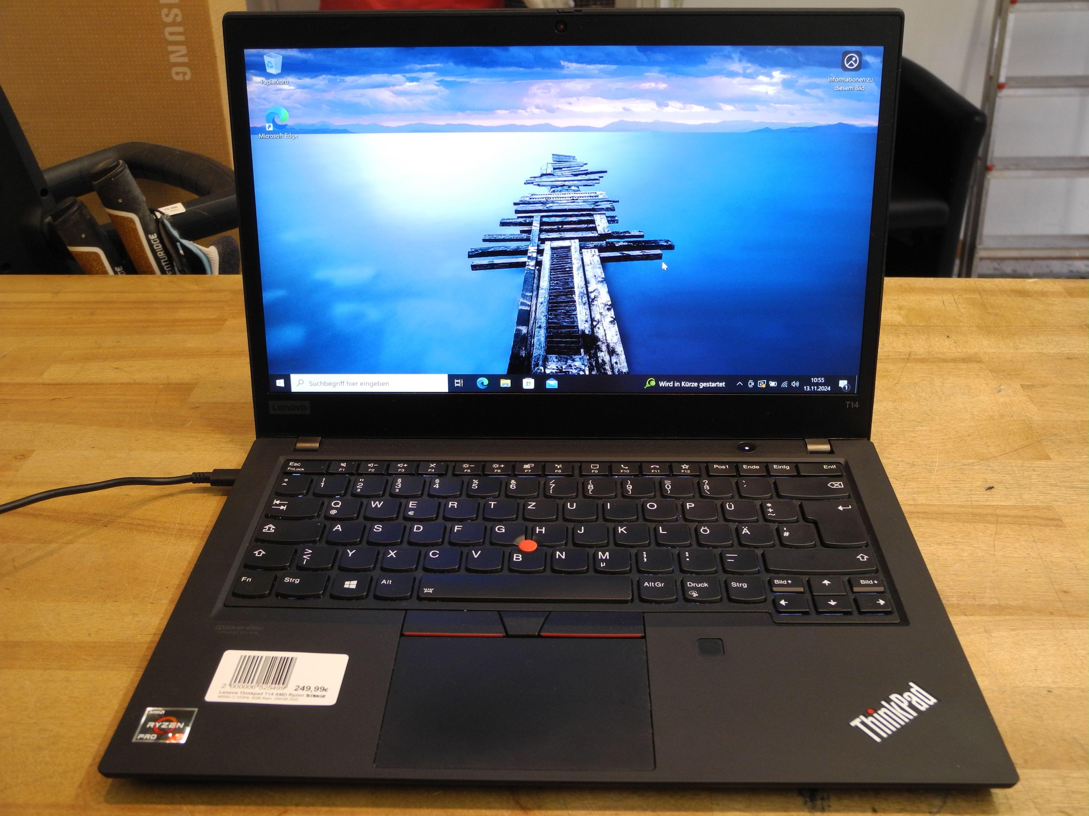 Lenovo Thinkpad T14 Notebook, AMD Ryzen Pro