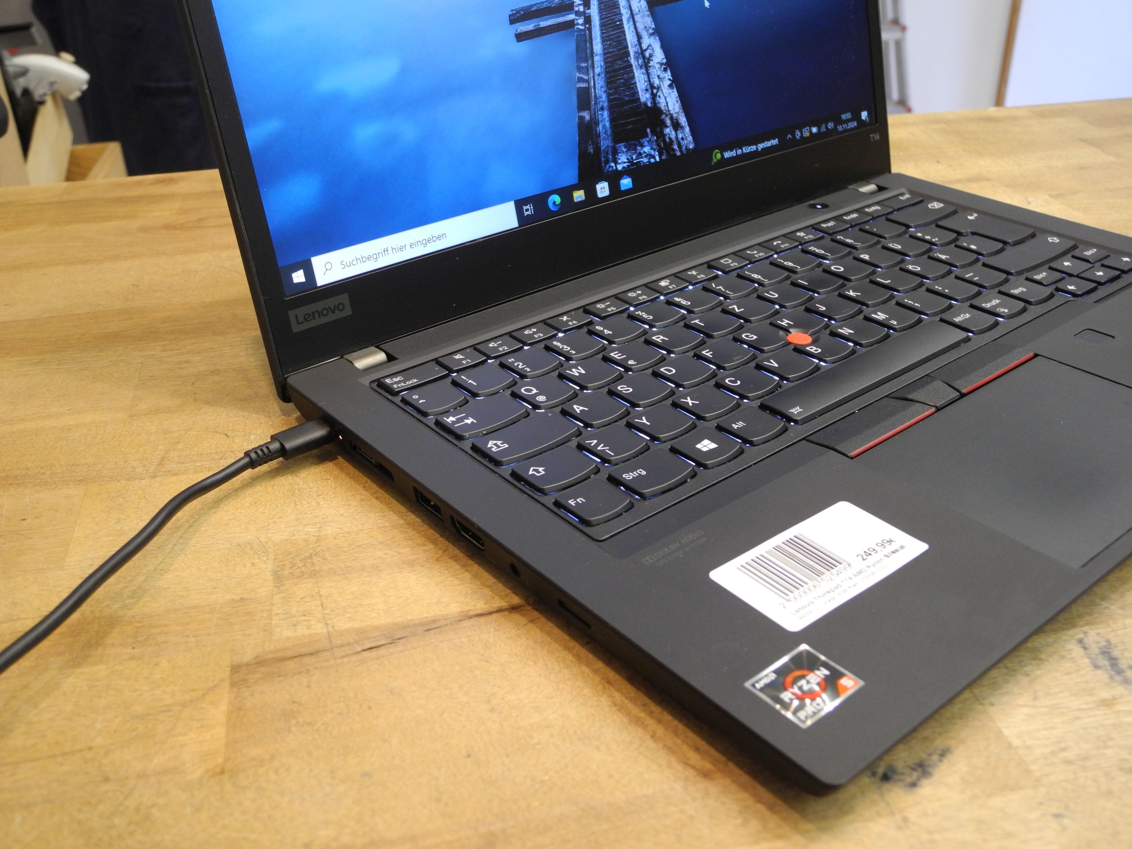 Lenovo Thinkpad T14 Notebook, AMD Ryzen Pro